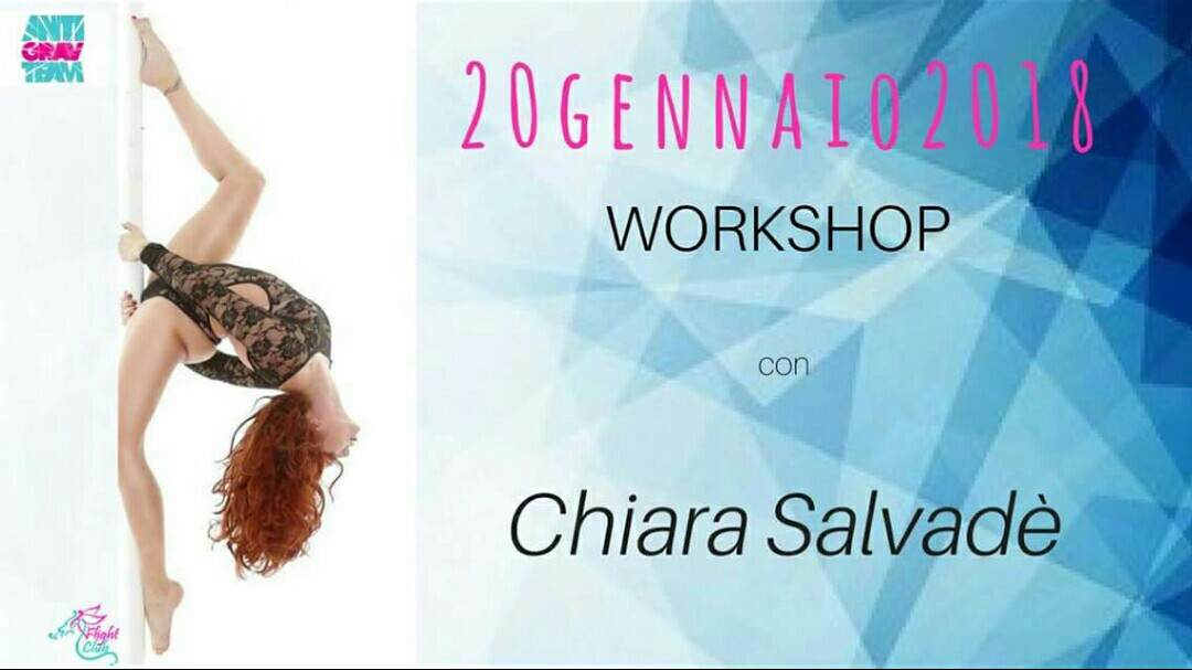 Chiara Salvadè a Milano. Fantastici Workshop in arrivo per voi!